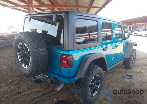 2024 Jeep Wrangler 4Xe Rubicon 4Xe из США, поврежденный, VIN 1C4RJXR61RW191958
